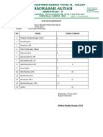 1.1.1.4 Daftar Hadir Rapat Kepala Madrasah Aliyah