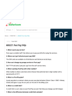 A00227 - Post Pay FAQs