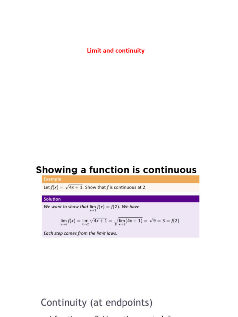 Intermediate Value Theorem Explained | PDF