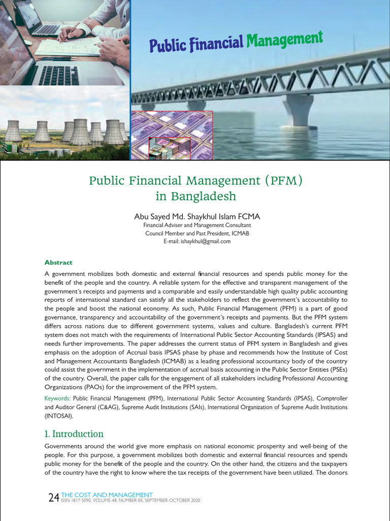PFM and Financial Rules in Bangladesh | PDF | Finance & Money Management