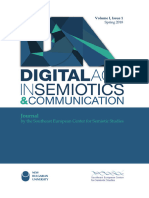 Digital Age in Semiotics and Communication