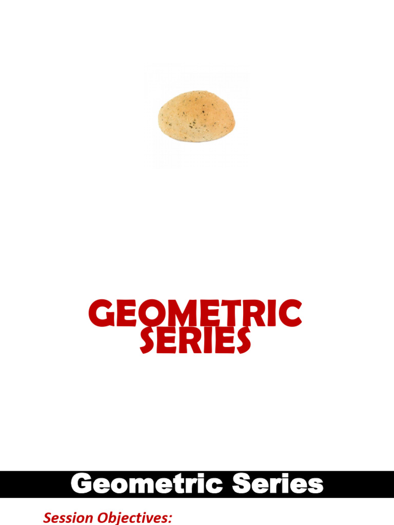 Examples Of Geometric Series