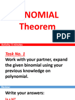 Binomial Theorem