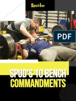 Spud Inc Ten Bench Commandments