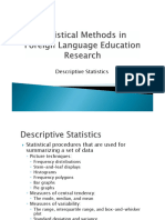 Descriptive Statistics - Presentation