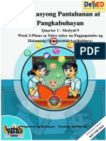 EPP4 - Q1 - Mod9 - Plano Sa Tuloy-Tuloy Na Pagpapatubo NG Halamang Ornamental - Version 3