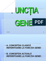 Curs 4 MG Functia Genei OCT 2009