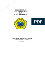 Panduan Skripsi Fisip 25maret2021