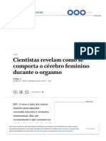 Cientistas Revelam Como Se Comporta o Cérebro Feminino Durante o Orgasmo - Jornal O Globo