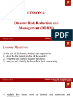 Disaster Risk Reduction and Management