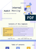 Final Internal Audit Meeting by Slidesgo