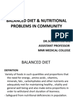 6.balanced Diet & Nutritional Problems in Community