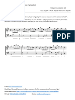 ABRSM Music Theory Past Papers GRADE 7 (Ejemplo Gratis)