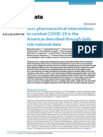 Non-Pharmaceutical Interventions To Combat COVID-19 in The Americas Described Through Daily Sub-National Data