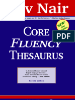 Core Fluency Thesaurus, Kev Nair 2005