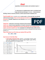 XI - ECONOMICS, Cost & Revenue-1