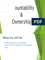 Ownership Accountability