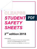 CLEAPSS Student-Safety-Sheets-ALL 1