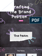 Crafting The Brand Position
