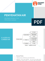 Penyehatan Air: Oleh Rihardini Okvitasari, S. Tr. KL SKB Kesehatan Lingkungan