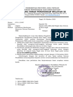 Surat Pendataan Kendaraan Bermotor Potensi Penerimaan PKB