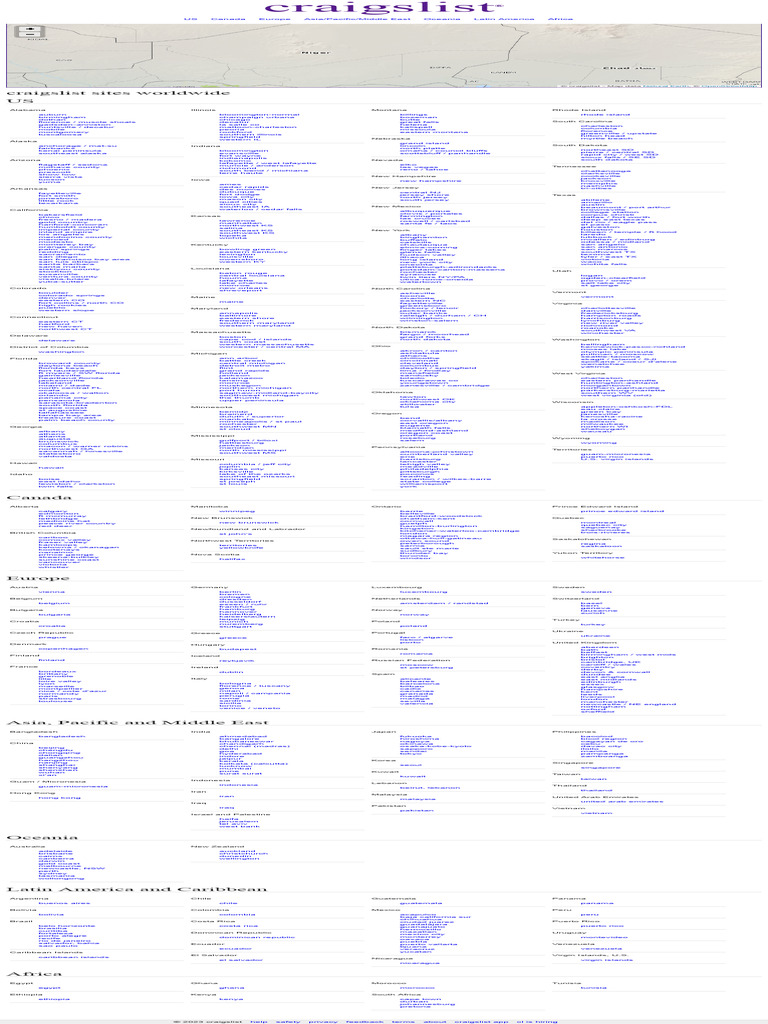 Craigslist Sites PDF