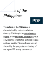 Culture of The Philippines - Wikipedia