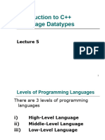 5 Lec Datatypes