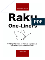 Raku One Liners