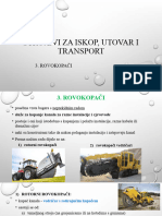 5 - Strojevi Za Iskop, Utovar I Transport - Rovokopači