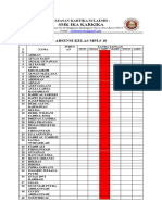 Absensi Kelas 10