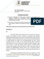 Atividade - Avaliativa - I - Respondida - Heitor Sousa de Sales