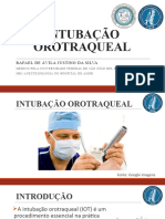 Intubação Orotraqueal