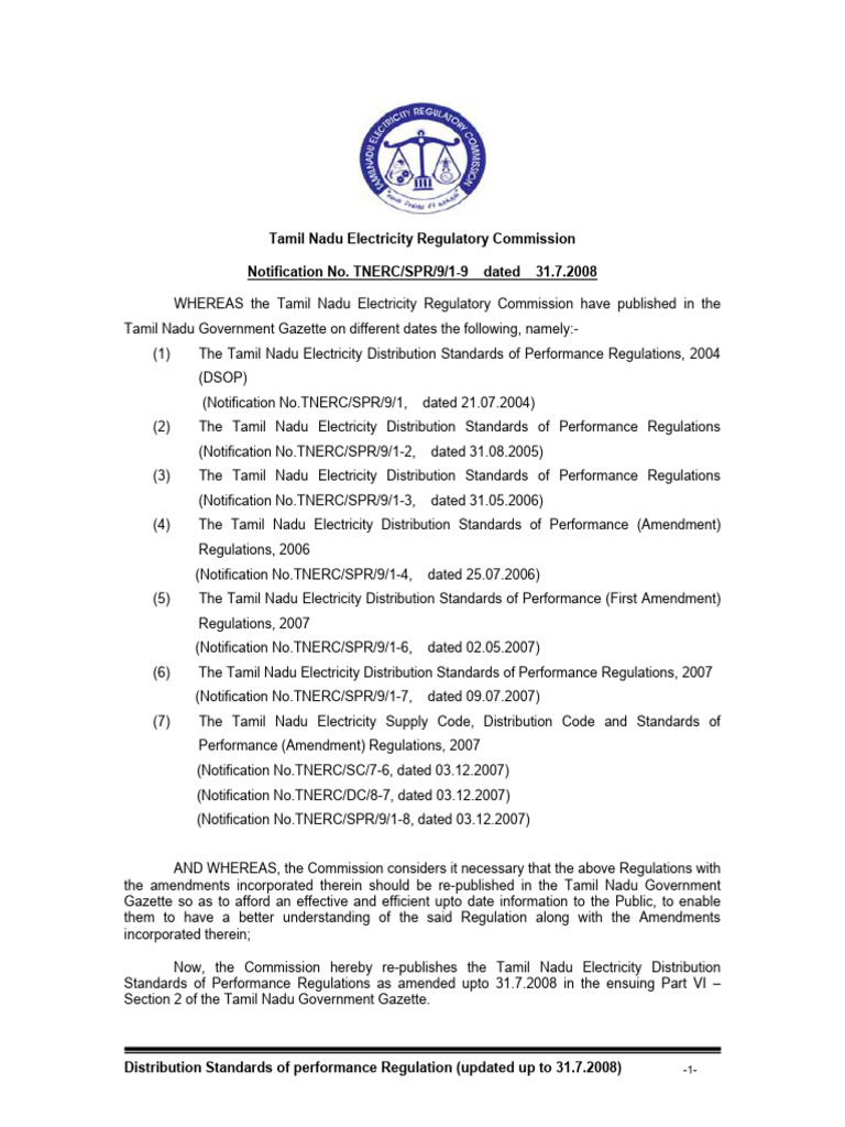 tamil-nadu-electricity-distribution-standards-of-performance