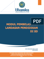 Modul Landasan Pendidikan Di SD