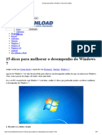 15 Dicas para Deixar o Windows 7 Mais Leve e Rápido