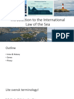 Lecture 7 - International Law of The Sea (2022)