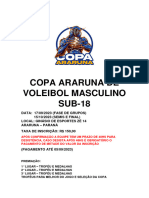 Copa Araruna Sub18 Setembro.2023