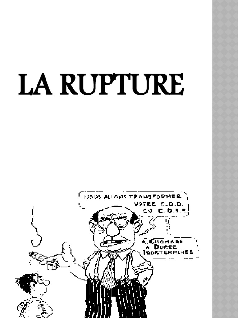 Rupture des Contrats de Travail au Maroc | PDF | Affaires | Finance et ...
