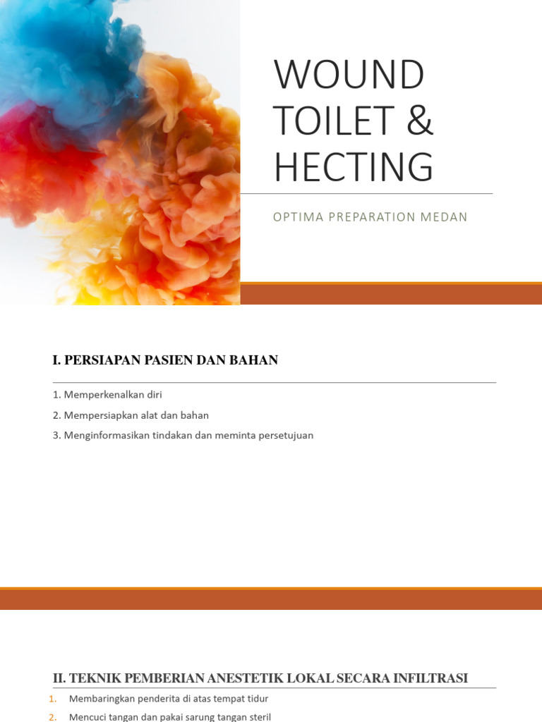 WOUND TOILET & HECTING PDF