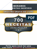 E-BOOK - GRÁTIS - 700 RECEITAS ZERO AÇÚCAR