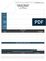 IC One Page Project Proposal Template WORD FR