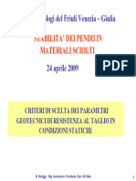 Scelta Parametri Geotecnici