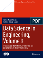 Data Science in Engineering,: Ramin Madarshahian Francois Hemez Editors