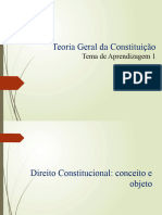 Ara0164 - 2023.2 Tema 1 - Teoria Geral Da Constitui o 2