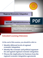 Regional Integrations - 2023