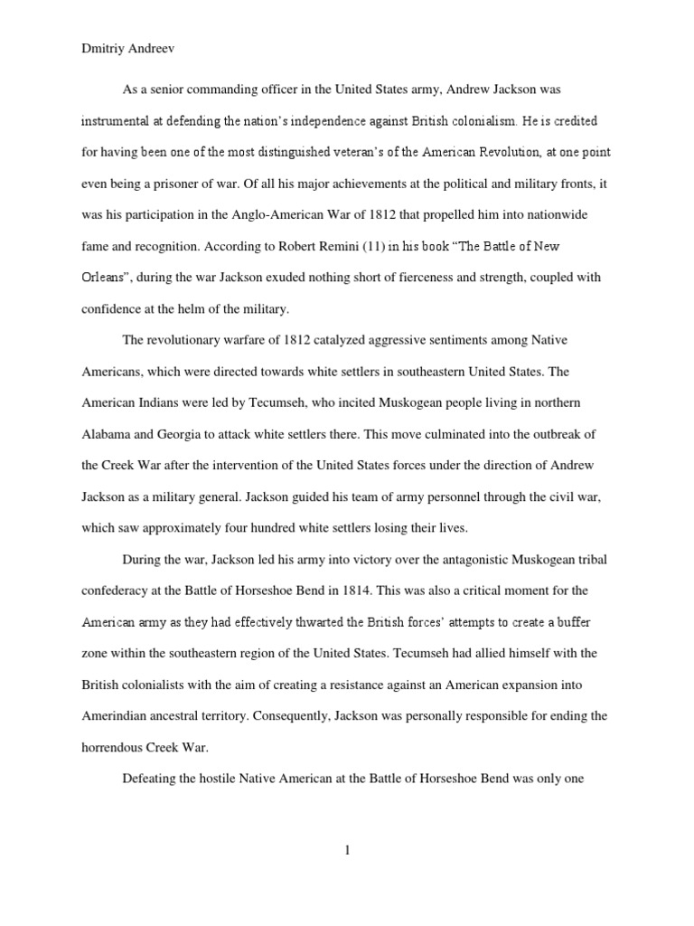 battle of new orleans essay