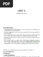 Unit 3: Distributed File System