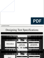 Designing Test Specifications (Autosaved)