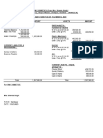 Shweta Singh Balance Sheet AY 2023-24